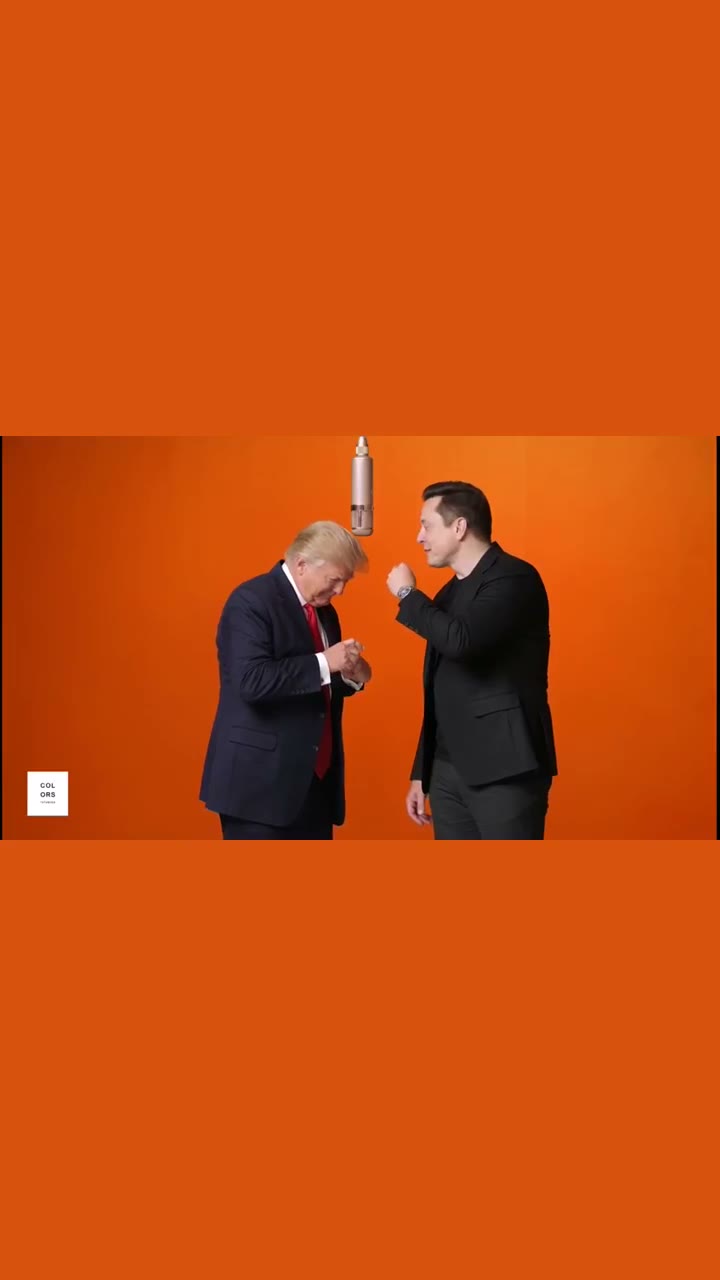 President & Billionaire in the orange Hotel Lobby studio